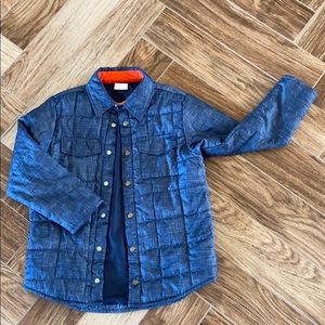 Crazy 8 denim look puffer jacket